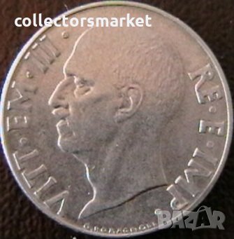 20 центисими 1942, Италия, снимка 2 - Нумизматика и бонистика - 34632529