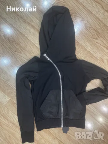 НОВО!Суичър с диагонален цип MADE BY SOCIETY 7-10г., снимка 6 - Суичъри - 50344713