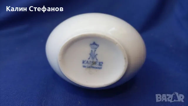 Порцеланови вазича и съд за сладки или мезета производител KAISER Германия, възпоменателни Кьолн, снимка 4 - Други - 47936445