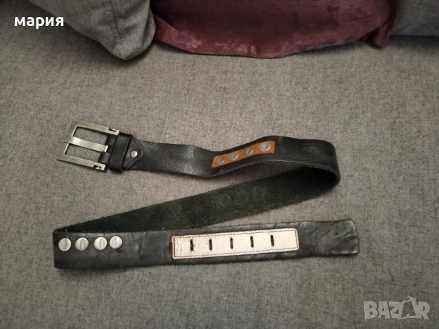 Мъжки колан естествена кожа, снимка 1