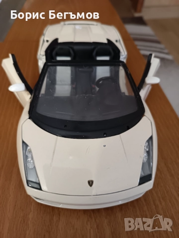 Количка Lamborghini Gallardo Spyder 1:18 , снимка 5 - Колекции - 52528642