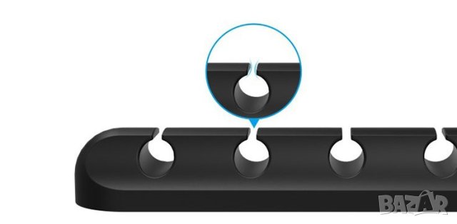 Държач за кабели - подходящ за организацията у дома и в офиса , снимка 4 - Други стоки за дома - 43929260