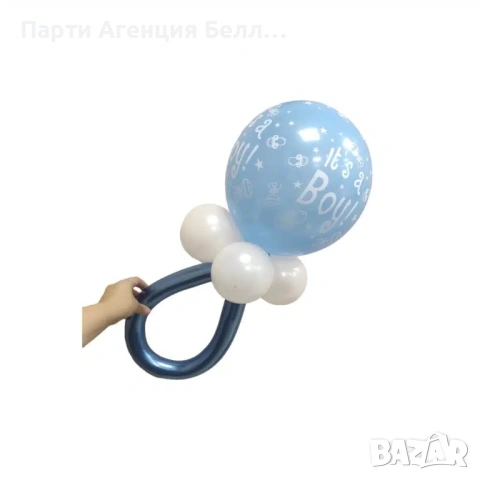 Балони комплект за посрещане на бебе, снимка 8 - Други услуги - 53562311