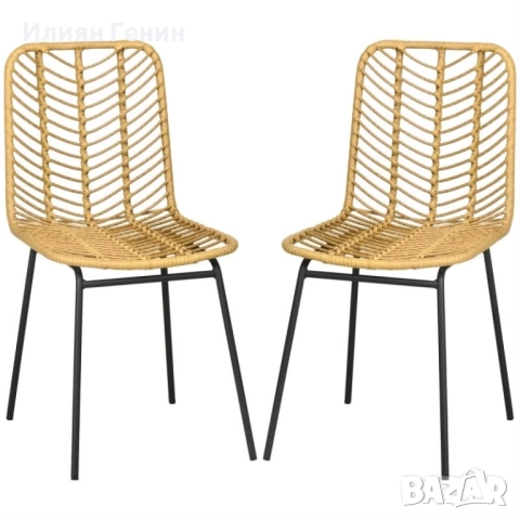 Комплект от два стола за хранене, снимка 9 - Столове - 52686464