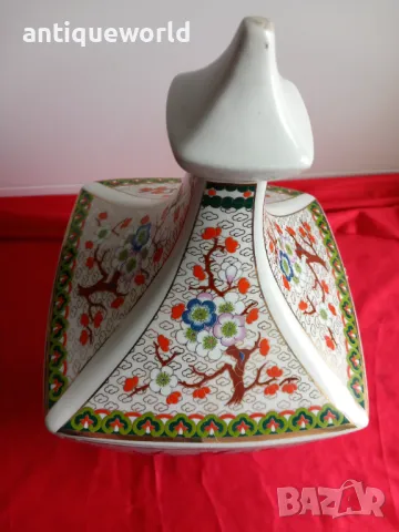 Стара Голяма Китайска Урна, Съд Ваза , Маркирана!, снимка 2 - Антикварни и старинни предмети - 47300994