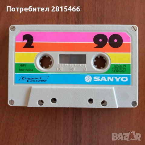 Аудио касета/ касетка SANYO, снимка 5 - Аудио касети - 51809850