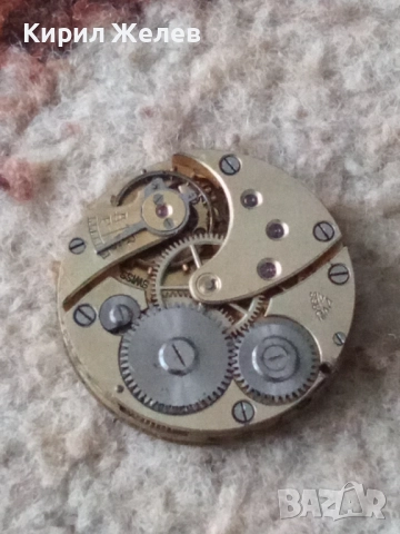 Механизъм от стар ръчен часовник 51075, снимка 6 - Мъжки - 52270071