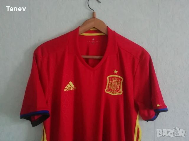 Испания Адидас Нова Оригинална Футболна Тениска Фланелка XL Spain Adidas , снимка 4 - Тениски - 51305659