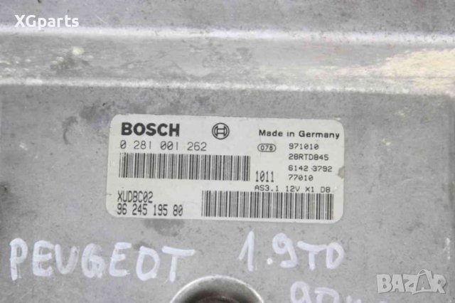 Компютър двигател за Peugeot 406 1.9td 90 к.с. (1993-2003) 0281001262, снимка 2 - Части - 44061248