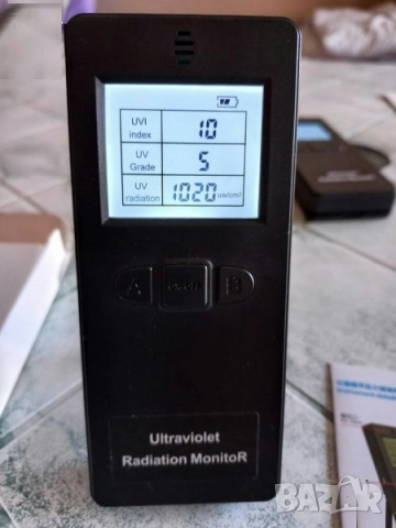 Детектор за ултравиолетова радиация, UVI метър, UVI тестер