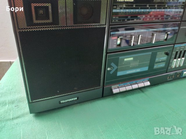 TELEFUNKEN STEREO STUDIO RC 770 Радиокасетофон, снимка 2 - Радиокасетофони, транзистори - 33615662