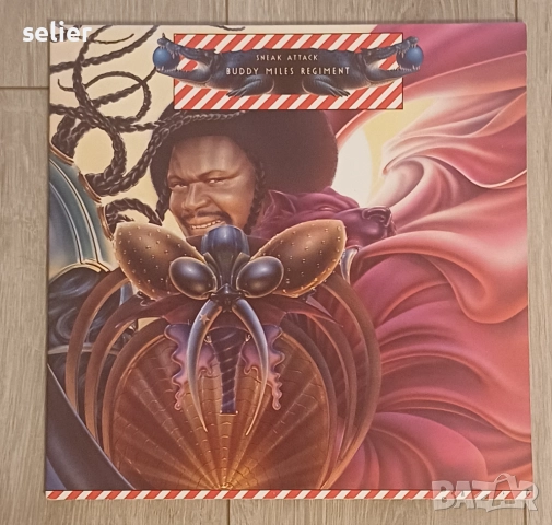 Buddy Miles Regiment ‎– Sneak Attack Двойна плоча:GATEFOLD Издание 🇩🇪 GERMANY 1981г Стил:Jazz-Rock