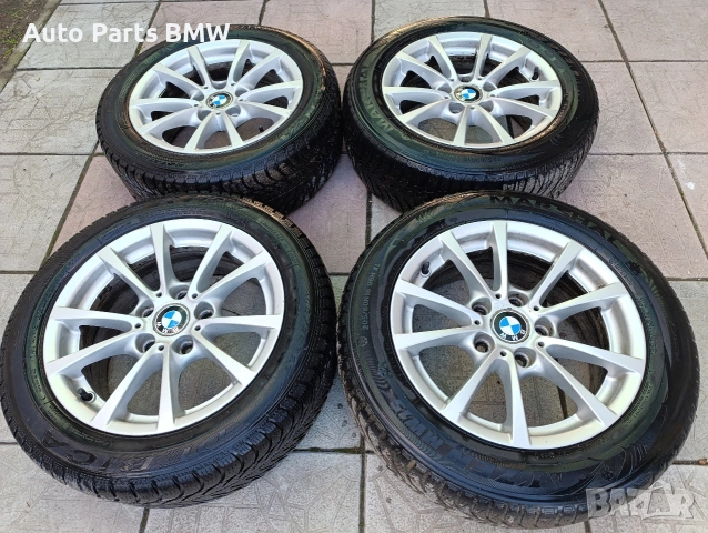 Джанти 16 цола BMW Style 390 със зимни гуми БМВ 5x120 джанти 