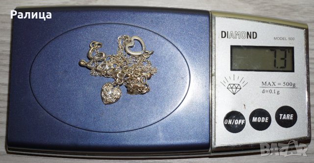 Посребрен дамски синджир Avon, снимка 6 - Колиета, медальони, синджири - 27597874