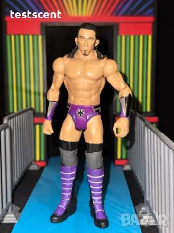 Екшън фигура WWE Neville Pac Невил Пак Mattel Basic figure wrestling играчка , снимка 4 - Колекции - 48398347