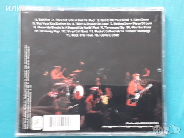 Brian Setzer And The Nashvillains – 2007 - Red Hot & Live!(Rockabilly,Rock & Roll), снимка 8 - CD дискове - 43042719