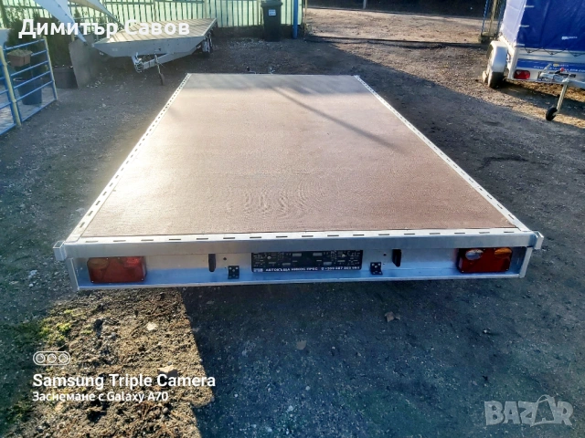 REPO FLAT 4.10 x 2.10м. за мотори, АТV/UTV до 750кg., снимка 5 - Ремаркета - 53465993