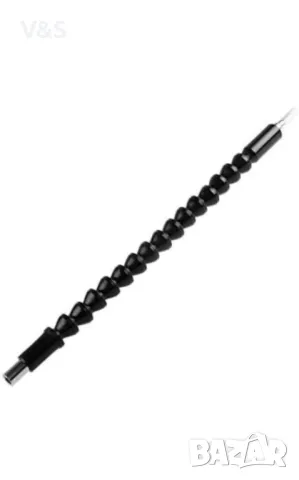 Гъвкав удължител за битове,  защита на ръцете, черен, 295 мм, снимка 2 - Други инструменти - 48628340