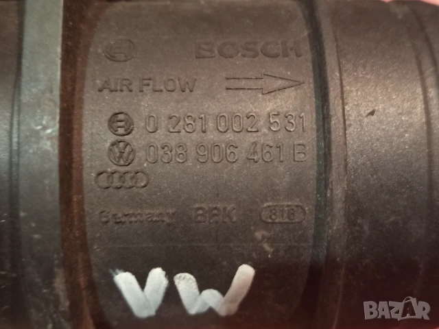 Дебитомер Bosch за VW AUDI Seat Skoda - 1.4TDI 1.9TDI, снимка 5 - Части - 51253744