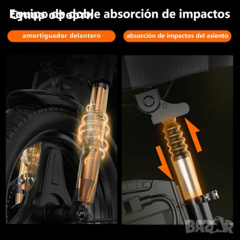 Електрически велосипед Ninoto – Мощност, комфорт и мобилност, снимка 6 - Велосипеди - 49740900