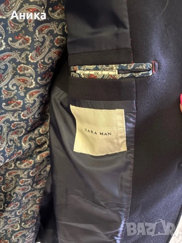 Мъжко сако - Зара, снимка 4 - Сака - 51320704