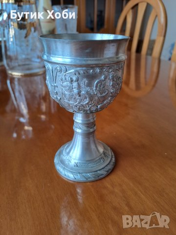 Антична чаша от цинк, снимка 1 - Антикварни и старинни предмети - 38298974