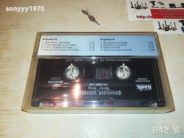 КУ-КУ БЕНД-ФРАНЦИЯ ЗДРАВЕИ-БМК 1208220951, снимка 10 - Аудио касети - 37669784