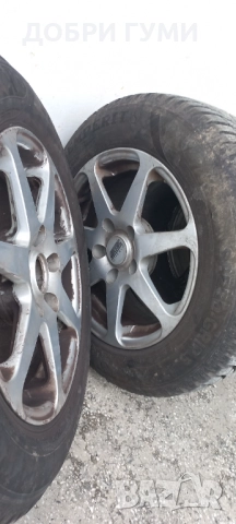 195 65 15 ЗИМНИ КАТО НОВИ и 5х114.3 ДЖАНТИ , снимка 12 - Гуми и джанти - 52636089
