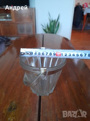 Стара купа за лед, снимка 3 - Антикварни и старинни предмети - 39565015