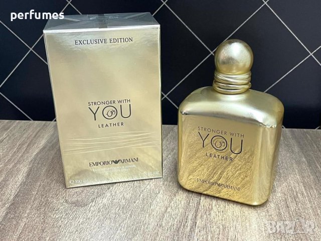 Emporio Armani Stronger With You Leather EDP 100ml, снимка 1