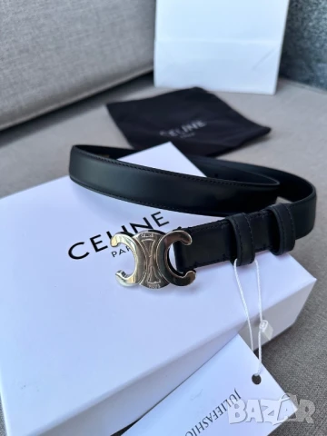 колани от естествена кожа в кутия celine , снимка 3 - Колани - 50761236