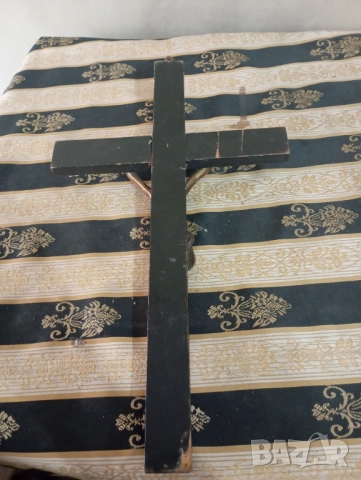 Стар кръст,разпятие, снимка 6 - Антикварни и старинни предмети - 52399859