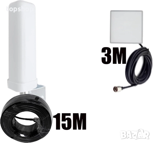 Антени за усилване на клетъчен сигнал CE-лицензиран 4G 3G 2G GSM LTE WCDMA усилвател на сигнала ..., снимка 4 - Друга електроника - 52673043