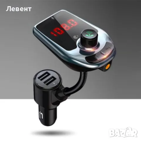 Трансмитер за кола T10 Bluetooth Car Kit MP3 Player HF9, снимка 6 - Друга електроника - 47757952