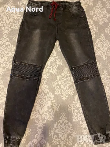 Мъжки дънки + памучен пуловер ХЛ, снимка 9 - Дънки - 48825515