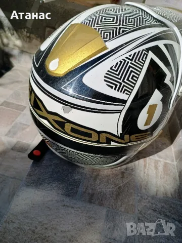 Ендуро/Мотокрос каска 661 карбон/кевлар размер М, снимка 11 - Спортна екипировка - 47724724