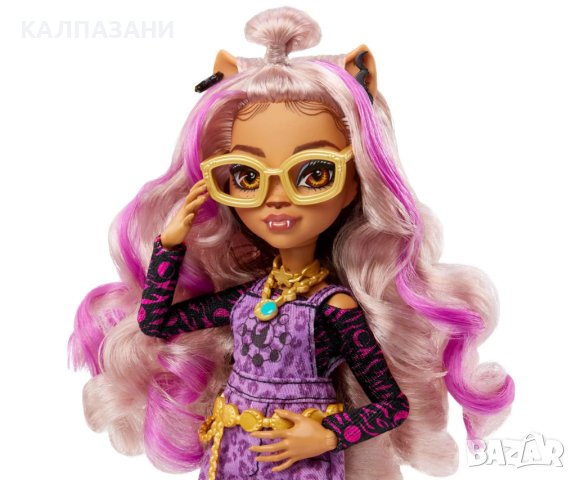 Кукла Barbie - Монстър Хай: Клодийн Mattel HHK52, снимка 3 - Кукли - 43006256