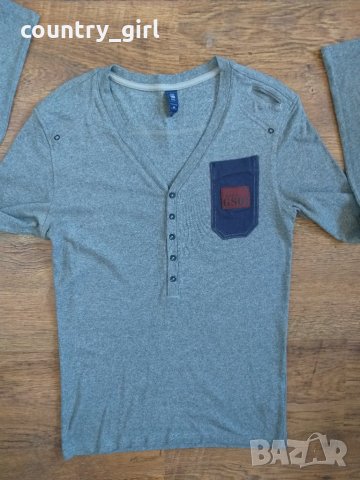 g-star dazzle v granddad t - страхотна мъжка блуза, снимка 5 - Блузи - 28099982