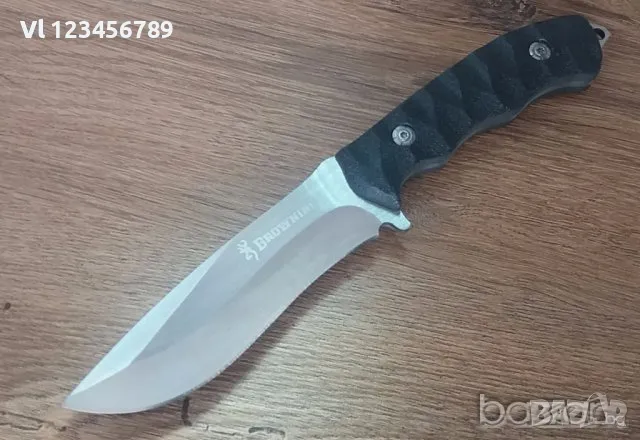 Browning 3 модела на ловен нож с калъф 22-23 см, снимка 8 - Ножове - 48103582
