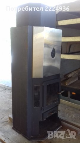 Отоплителна камина Дипломат с водна риза, снимка 2 - Камини - 33332065