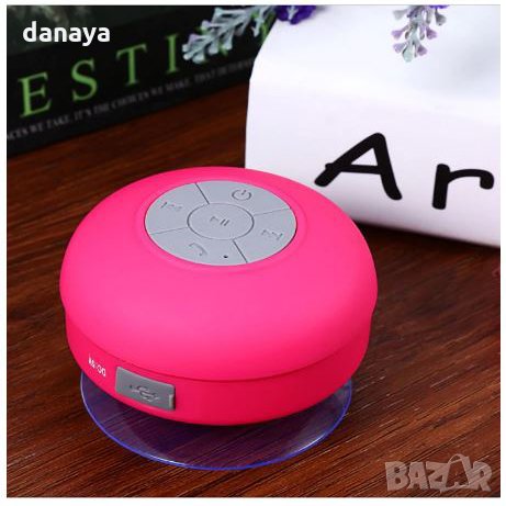 1149 Водоустойчива Блутут Колонка за баня басейн плаж Speaker Bluetooth, снимка 2 - Тонколони - 26527290