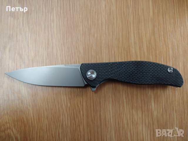 Сгъваем нож Green Thorn F95 HATI дръжка титан карбон острие D2