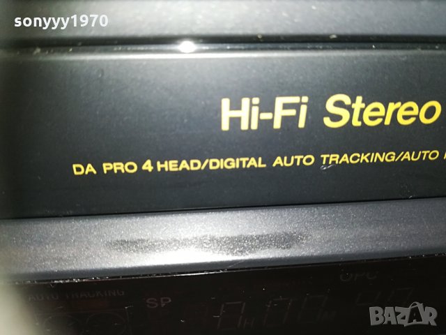 sony slv-e811vc da pro 4 head stereo video-germany 1304211010, снимка 6 - Плейъри, домашно кино, прожектори - 32527336