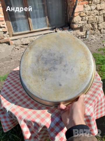 Стара алуминиева тава,тепсия #8, снимка 4 - Други ценни предмети - 32477683