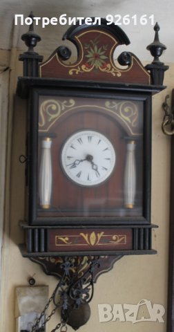 Отомански стенен часовник  Biedermeier