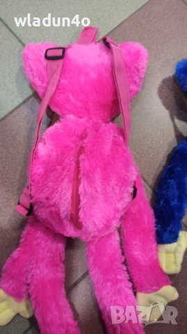 Плюшена раница Huggy Wuggy/Хъги Лъги 65см-18лв-24лв, снимка 5 - Кенгура и ранички - 39087632