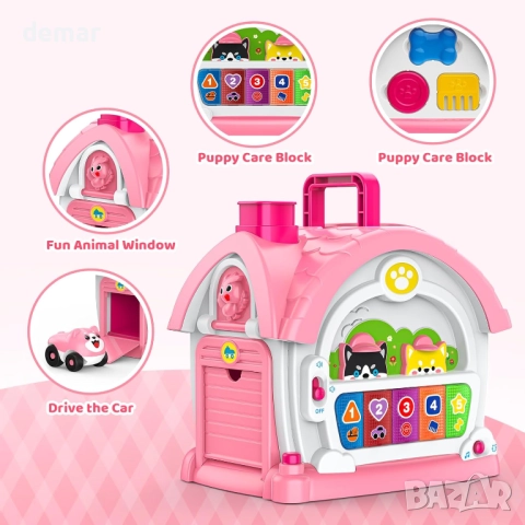 6 в 1 многофункционална Монтесори играчка за момичета от 1 до 2 години, снимка 3 - Образователни игри - 52431820