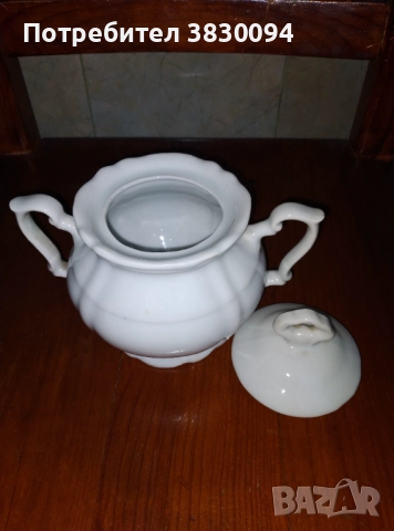 Стар Български Порцелан -Захарницс, снимка 8 - Други ценни предмети - 52892185