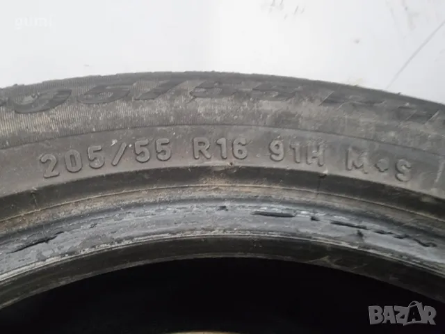 2бр зимни гуми 205/55/16 PIRELLI L02240 , снимка 4 - Гуми и джанти - 48699073