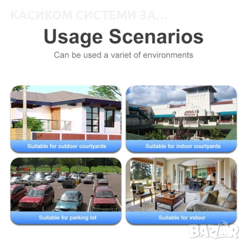 IP Камера външна, Solar, PTZ, WiFi, 4MP, V380 Pro, снимка 4 - IP камери - 53105216